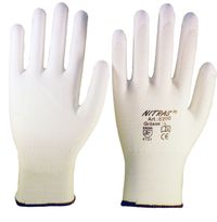 Nylon-Pu handschuhe wei&szlig; Octavio Arbeitsschutz