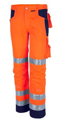 Warnschutzbundhose Pro WS orange Octavio Arbeitsschutz